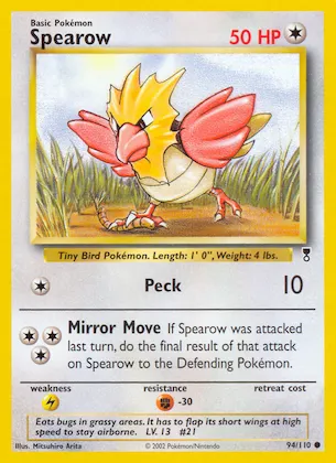 Spearow Nr. 94 – Legendary Collection