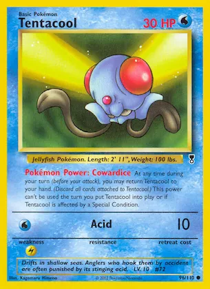 Tentacool n° 96 – Legendary Collection
