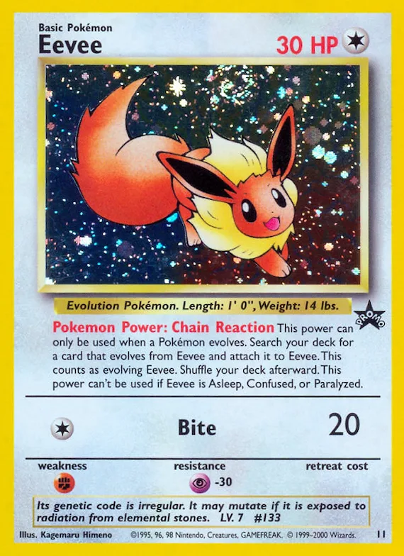 Eevee #11 – WoTC Promo