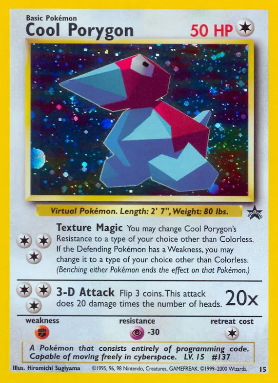 Cool Porygon #15 – WoTC Promo