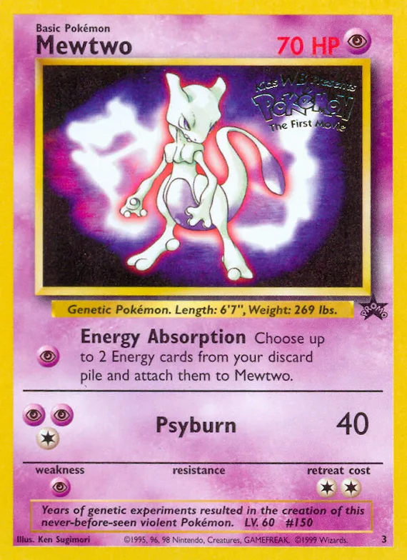 Mewtwo #3 – WoTC Promo
