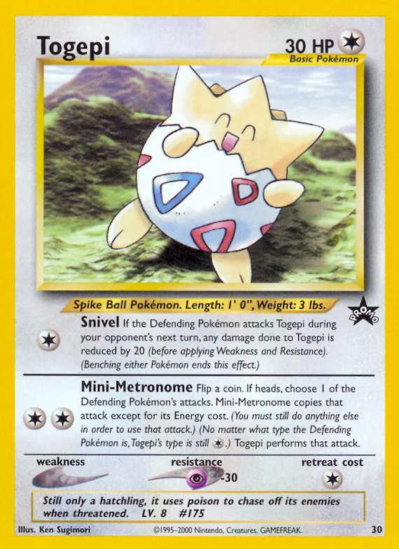 Togepi #30 – WoTC Promo