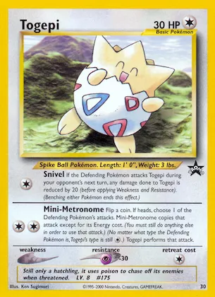 Togepi #30 – WoTC Promo