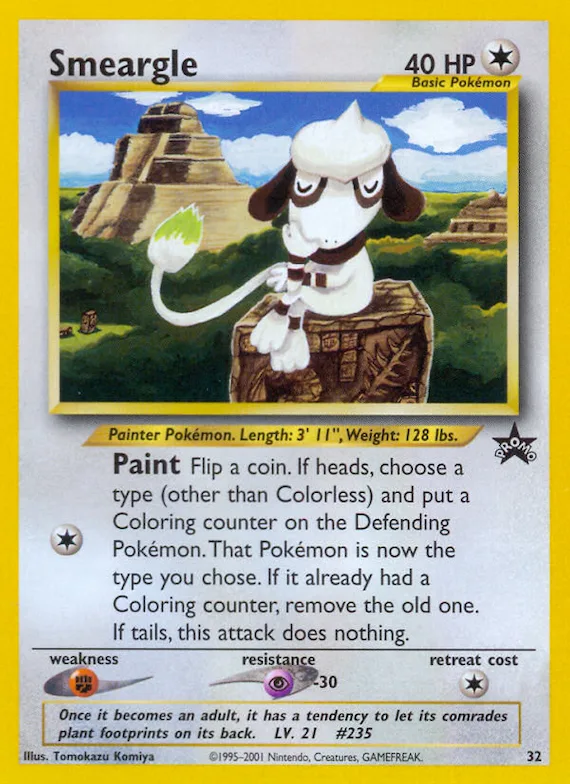 Smeargle #32 – WoTC Promo