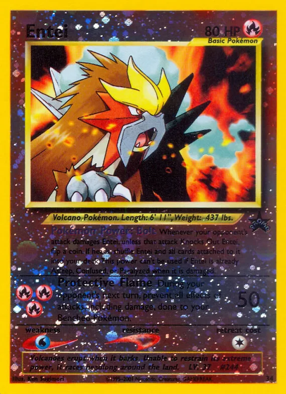 Entei #34 – WoTC Promo