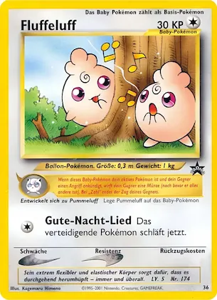 Fluffeluff Nr. 36 – Wizards Black Star Promos