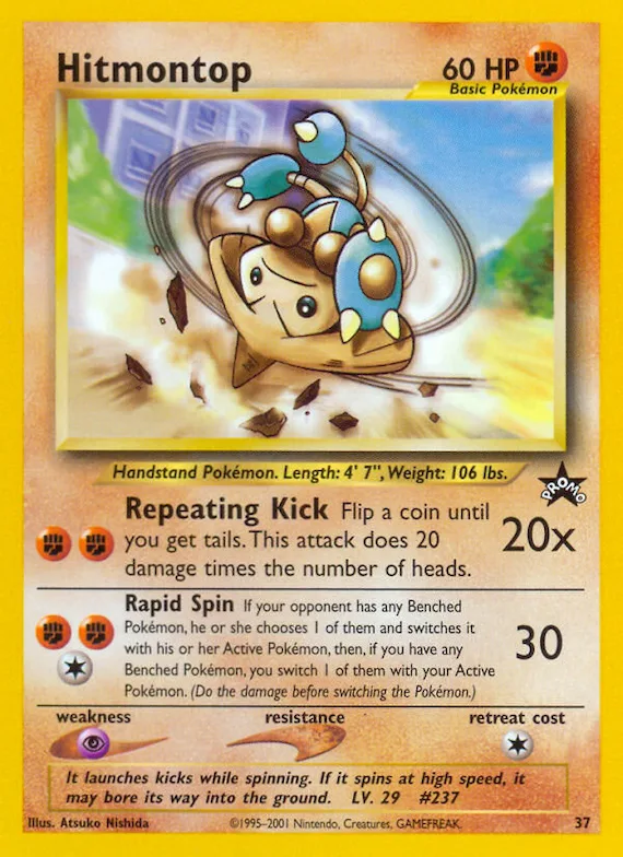 Hitmontop #37 – WoTC Promo