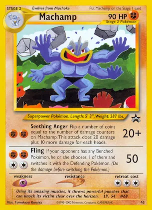 Machamp #43 – WoTC Promo