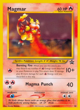 Magmar n° 44 – Wizards Black Star Promos