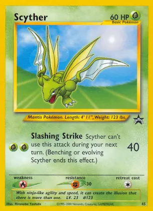 Scyther Nr. 45 – Wizards Black Star Promos