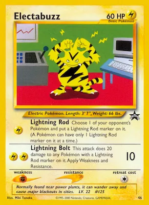 Electabuzz #46 – WoTC Promo