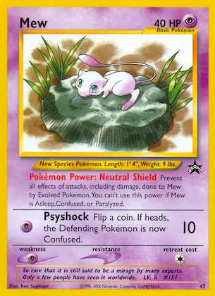 Mew #47 – WoTC Promo