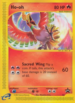 Ho-oh #52 – WoTC Promo