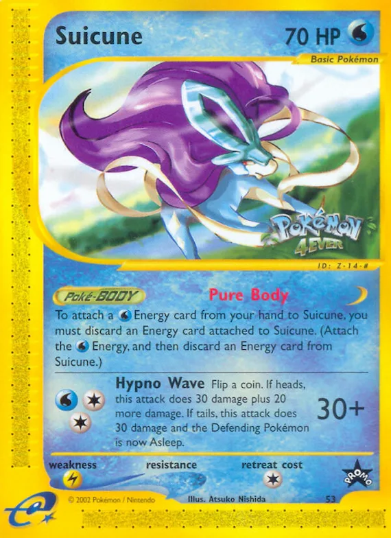 Suicune #53 – WoTC Promo