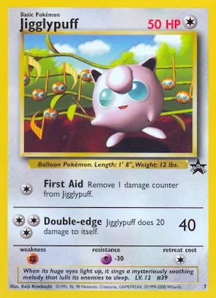 Jigglypuff Nr. 7 – Wizards Black Star Promos