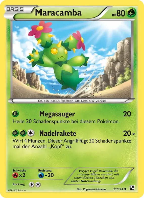 Maracamba 11 – Schwarz & Weiß