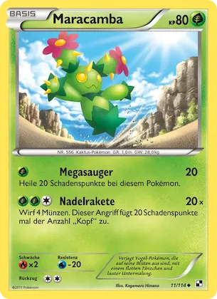 Maracamba Nr. 11 – Schwarz & Weiß