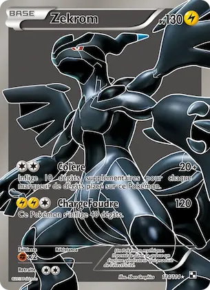 Zekrom 114 – Noir & Blanc