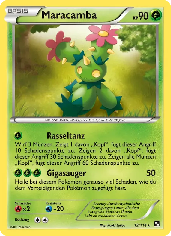 Maracamba 12 – Schwarz & Weiß