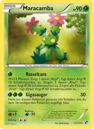 Maracamba Nr. 12 – Schwarz & Weiß