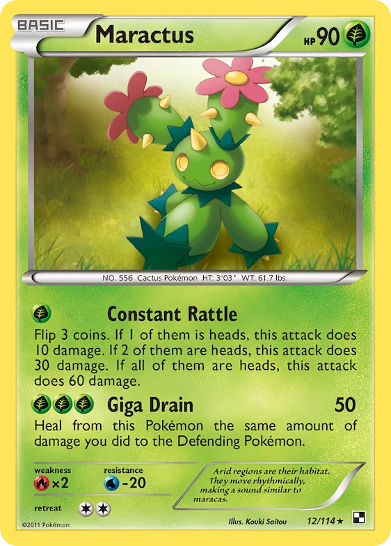 Maractus #12 – Black & White