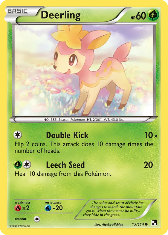 Deerling #13 – Black & White