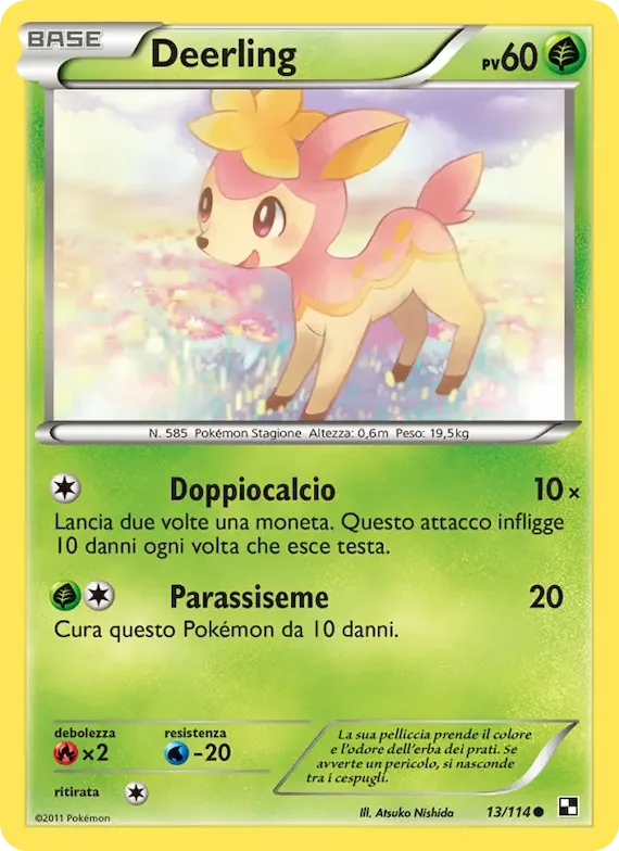 Deerling 13 – Nero e Bianco