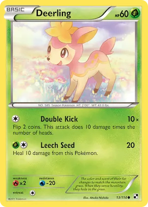 Deerling #13 – Black & White