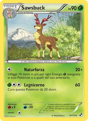 Sawsbuck 14 – Nero e Bianco