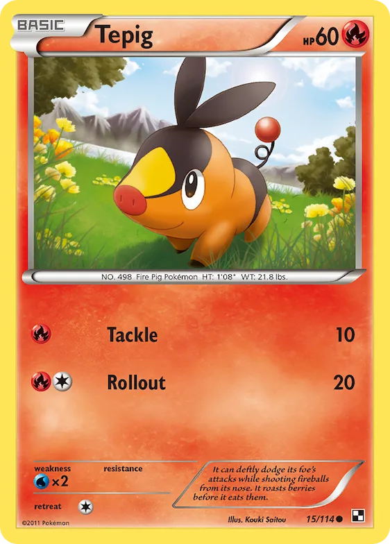 Tepig 15 – Black & White