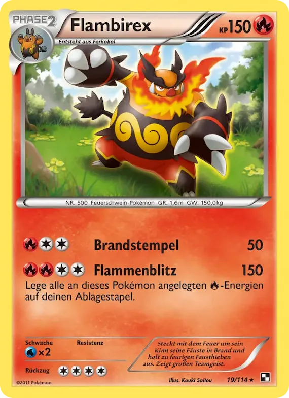 Flambirex 19 – Schwarz & Weiß
