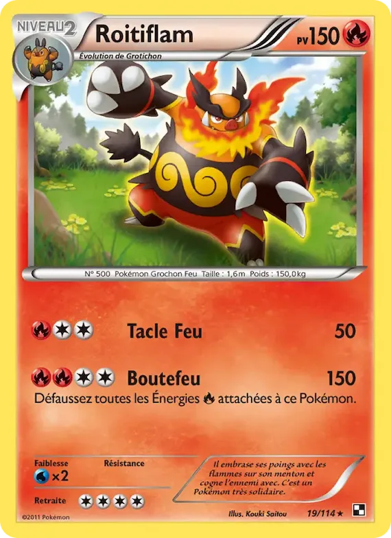 Roitiflam 19 – Noir & Blanc