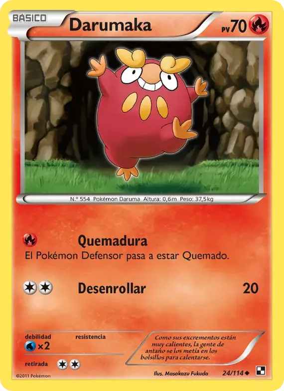 Darumaka 24 – Negro y Blanco