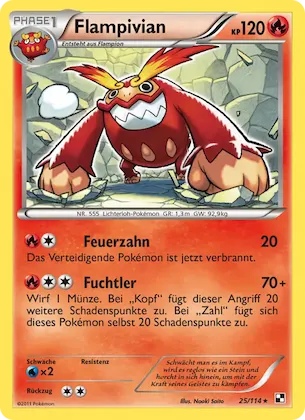 Flampivian Nr. 25 – Schwarz & Weiß