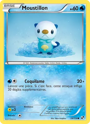 Moustillon n° 28 – Noir & Blanc