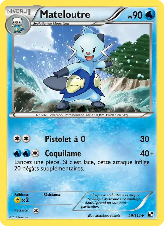 Mateloutre 29 – Noir & Blanc