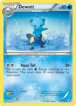 Dewott #30 – Black & White