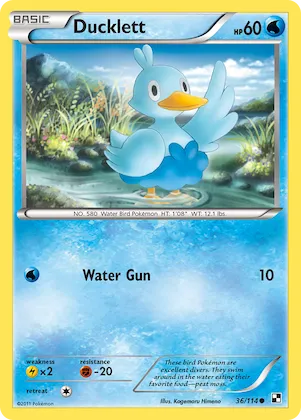 Ducklett #36 – Black & White