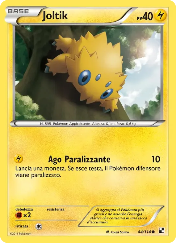 Joltik 44 – Nero e Bianco