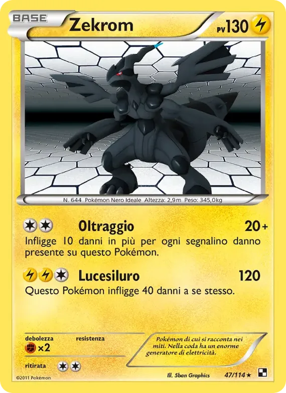 Zekrom 47 – Nero e Bianco