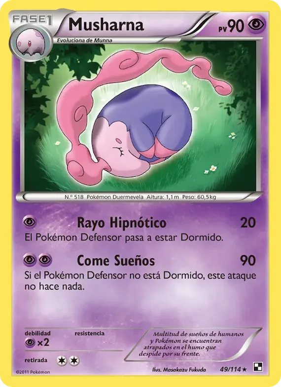 Musharna 49 – Negro y Blanco