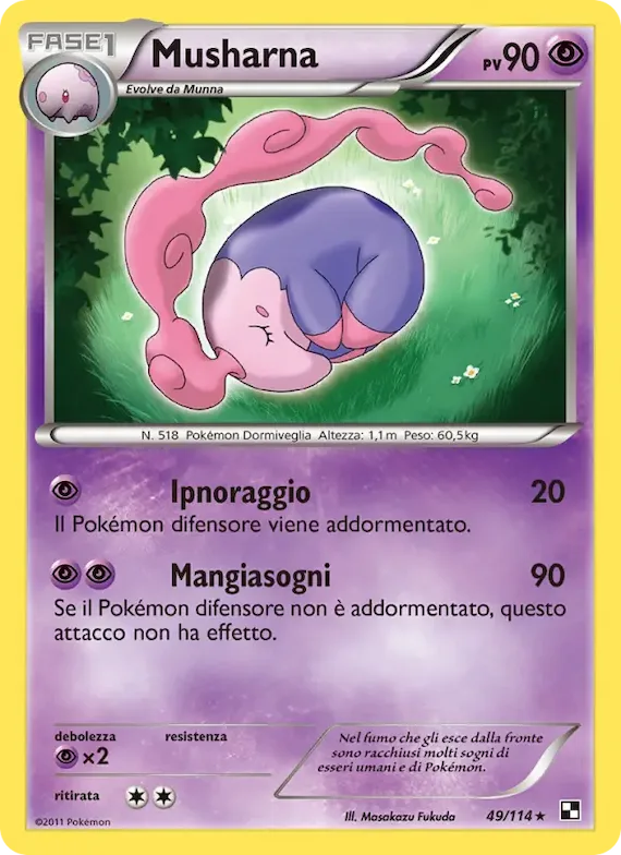 Musharna 49 – Nero e Bianco