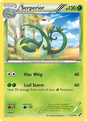 Serperior #5 – Black & White