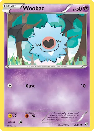 Woobat #50 – Black & White