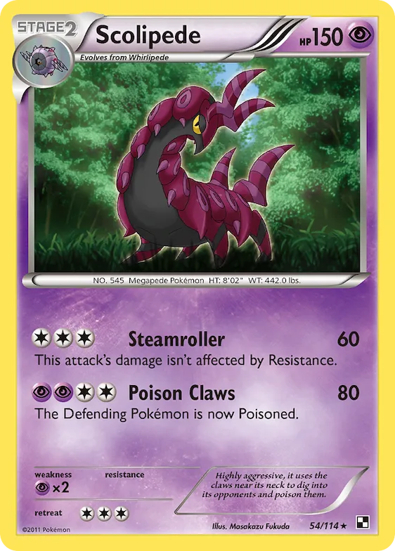 Scolipede #54 – Black & White