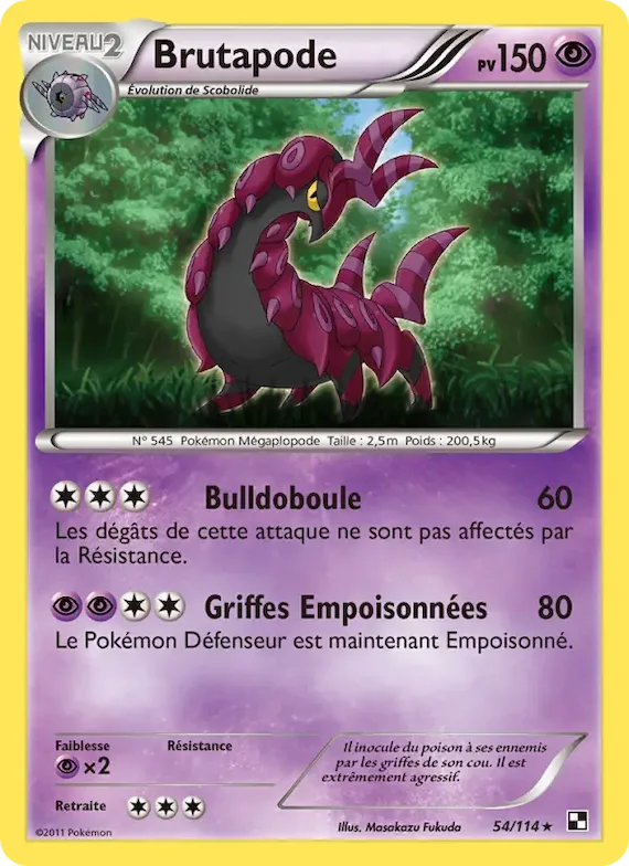 Brutapode 54 – Noir & Blanc