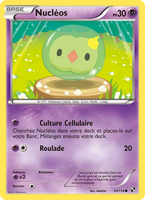 Nucléos 55 – Noir & Blanc