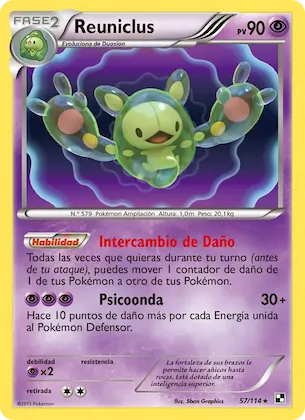 Reuniclus 57 – Negro y Blanco