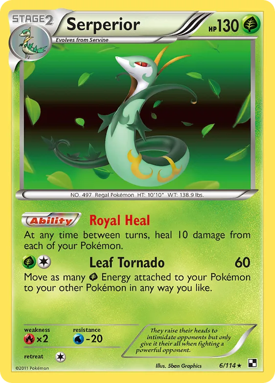 Serperior #6 – Black & White