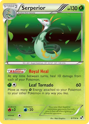 Serperior #6 – Black & White